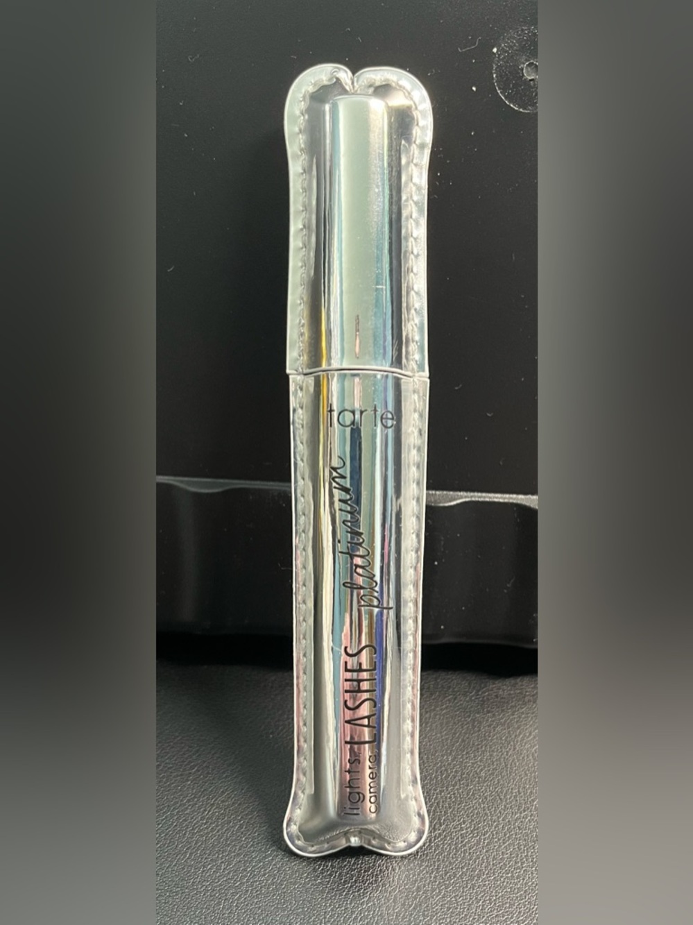 Tarte Platinum Holographic Mascara Tube - Lights, Camera, Lashes